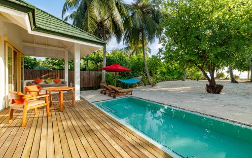 Two Bedroom Family Pool Beach Villa Pool View + Outdoor terrace